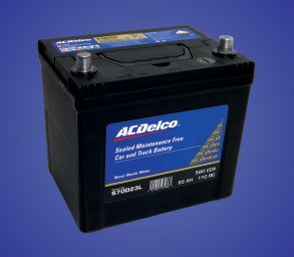 AC Delco Batteries available for all models